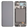 OLED Assembly With Frame For Samsung Galaxy A20 (A205U / 2019) (US Version) (Aftermarket Plus) (All Colors)