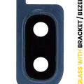 Back Camera Lens With Bracket / Bezel For Samsung Galaxy A20 (A205 / 2019) (Deep Blue)