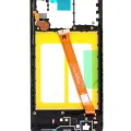 Дисплейний модуль (LCD) з рамкою для Samsung Galaxy A20e (A202 / 2019) (Service Pack) (всі кольори)