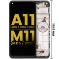 LCD Assembly With Frame For Samsung Galaxy A11 (A115F/ A115M / 2020) / M11 (M115 /2020) (International Version) (Refurbished) (All Colors)