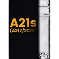 LCD Assembly With Frame For Samsung Galaxy A21s (A217 / 2020) (Service Pack) (Black)