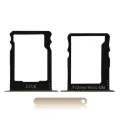 Sim Card + SD Card Tray For Huawei P8 Lite (Gold)