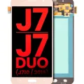 OLED Assembly Without Frame For Samsung Galaxy J7 / J7 Duo (J710 / 2016) (Aftermarket Plus) (Gold)