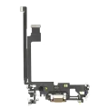 Charging Port Flex Cable For iPhone 12 Pro Max (Used OEM Pull) (Gold)