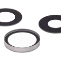 Back Camera Lens (Glass Only) With Adhesive For iPhone 13 Pro / 13 Pro Max (3 Piece Set) (Real Sapphire) (Premium) (10 Pack)