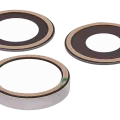 Back Camera Lens (Glass Only) With Adhesive For iPhone 13 Pro / 13 Pro Max (3 Piece Set) (Real Sapphire) (Premium) (10 Pack)