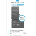 Replacement Battery For iPhone X (Basic Extended grade)