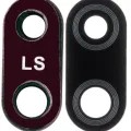 Back Camera Lens (Glass Only) With Adhesive For Motorola Moto E6 Plus (XT2025 / 2019) (Polished Graphite)