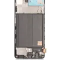 Дисплейний модуль (OLED) з рамкою для Samsung Galaxy A51 4G (A515 / 2019) (Aftermarket Plus) (All Colors)
