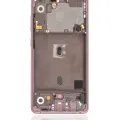 OLED Assembly With Frame For Samsung Galaxy A51 5G (A516 / 2020) (Non-Verizon 5G UW Frame) (Refurbished) (Prism Cube Pink)