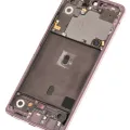 OLED Assembly With Frame For Samsung Galaxy A51 5G (A516 / 2020) (Non-Verizon 5G UW Frame) (Refurbished) (Prism Cube Pink)