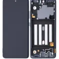 OLED Assembly With Frame For Samsung Galaxy A51 5G (A516 / 2020) (Non-Verizon 5G UW Frame) (Service Pack) (Prism Cube Black)