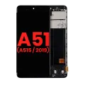 Дисплейний модуль (OLED) з рамкою для Samsung Galaxy A51 4G (A515 / 2019) (Aftermarket Plus) (All Colors)