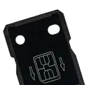 Dual Sim Card Tray For OnePlus 8 Pro (Onyx Black)