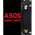 OLED Assembly With Frame For Samsung Galaxy A50s (A507 / 2019) (Aftermarket Plus) (All Colors)