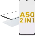 2 in 1 Front Glass With OCA Pre-Installed For Samsung Galaxy A50 (A505 / 2019)