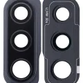 Back Camera Glass Lens And Cover Bezel For Samsung Galaxy A50S (A507 / 2019) (Prism Crush Black)