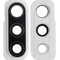 Back Camera Glass Lens And Cover Bezel For Samsung Galaxy A50S (A507 / 2019) (Prism Crush White)