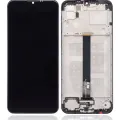 LCD Assembly With Frame For Motorola One Fusion (XT2073 / 2020) (Refurbished) (Black)