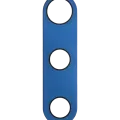 Back Camera Lens For Motorola One Fusion (XT2073 / 2020) (Deep Sapphire Blue) (2 Piece Set)