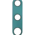 Back Camera Lens For Motorola One Fusion (XT2073 / 2020) (Emerald Green) (2 Piece Set)