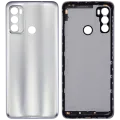 Back cover Glass For Motorola Moto G40 Fusion (XT2147-1 / 2021) (Silver)