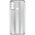 Back cover Glass For Motorola Moto G40 Fusion (XT2147-1 / 2021) (Silver)