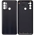 Back cover Glass For Motorola Moto G40 Fusion (XT2147-1 / 2021) (Black)