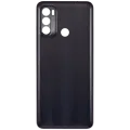 Back cover Glass For Motorola Moto G40 Fusion (XT2147-1 / 2021) (Black)