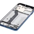 LCD Assembly With Frame For Motorola Moto E (XT2052 / 2020) (Refurbished) (Midnight Blue)