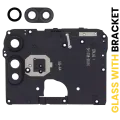 Back Camera Lens With Bracket For Motorola Moto E (XT2052 / 2020) (Black)