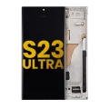 OLED Assembly With Frame For Samsung Galaxy S23 Ultra 5G (US & International) (Assembled) (Cream)