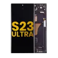OLED Assembly With Frame For Samsung Galaxy S23 Ultra 5G (US & International) (Assembled) (Phantom Black)