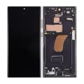 OLED Assembly With Frame For Samsung Galaxy S23 Ultra 5G (US & International) (Assembled) (Phantom Black)