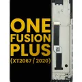 LCD Assembly With Frame For Motorola One Fusion Plus (XT2067 / 2020) (Refurbished) (Black)
