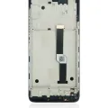 LCD Assembly With Frame For Motorola One Fusion Plus (XT2067 / 2020) (Refurbished) (Black)