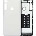 Back cover Glass For Motorola One Fusion Plus (XT2067 / 2020) (White)