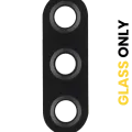 Back Camera Lens (Glass Only) With Adhesive For LG Harmony 4 (LM-400AM) (Black)