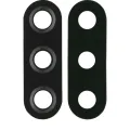 Back Camera Lens (Glass Only) With Adhesive For LG Harmony 4 (LM-400AM) (Black)