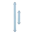 Hard Buttons (Power / Volume) For Samsung Galaxy Tab S6 Lite 10.4" (P610 / P615) ( 2020) (Angora Blue)