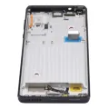 OLED Assembly With Frame For Motorola Moto Edge Plus (XT2061 / 2020) (Refurbished) (Black)