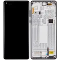 OLED Assembly With Frame For Motorola Moto Edge Plus (XT2061 / 2020) (Refurbished) (Smokey Sangria)