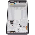 OLED Assembly With Frame For Motorola Moto Edge Plus (XT2061 / 2020) (Refurbished) (Smokey Sangria)