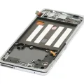 OLED Assembly With Frame For Samsung Galaxy A51 5G (A516 / 2020) (Non-Verizon 5G UW Frame) (Refurbished) (Prism Cube White)