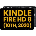 LCD Assembly With Frame For Amazon Kindle Fire HD 8 (10th Gen, 2020) (Refurbished) (All Colors)