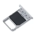 Single Sim Card Tray For Samsung Galaxy Tab S7 Plus 12.4" (T970 / T975 / T976) (2020) (Mystic Silver)