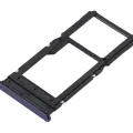 Single Sim Card Tray For Motorola One 5G (XT2113 / 2020) (Oxford Blue)