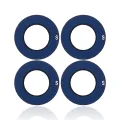 Back Camera Lens (Glass Only) With Adhesive For Motorola One 5G (XT2075-1 / 2020) (4 Piece Set) (10 Pack)