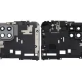 Back Camera Lens With Bracket For Motorola Moto G 5G (XT2113-3 / 2020) / One 5G Ace (XT2113-1/2 / 2021) (Frosted Silver)