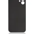 Back Glass With 3M Adhesive For iPhone 12 (No Logo / Large Camera Hole) (Purple)